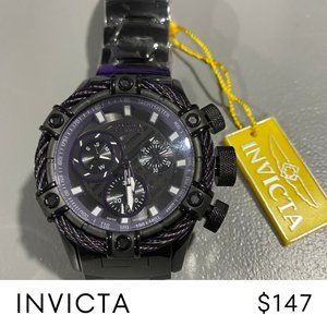 Invicta Bolt Swiss Ronda Z60 Caliber Unisex Black Ceramic Watch (😲 PRICE DROP!)